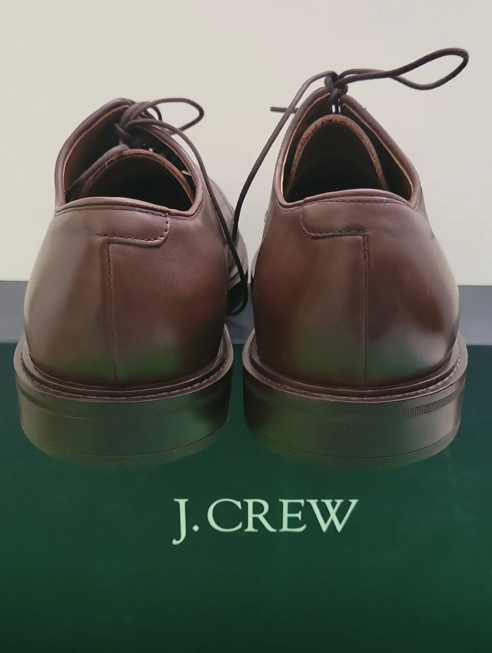 J. Crew Men's Leather Lace-up Dress Shoes